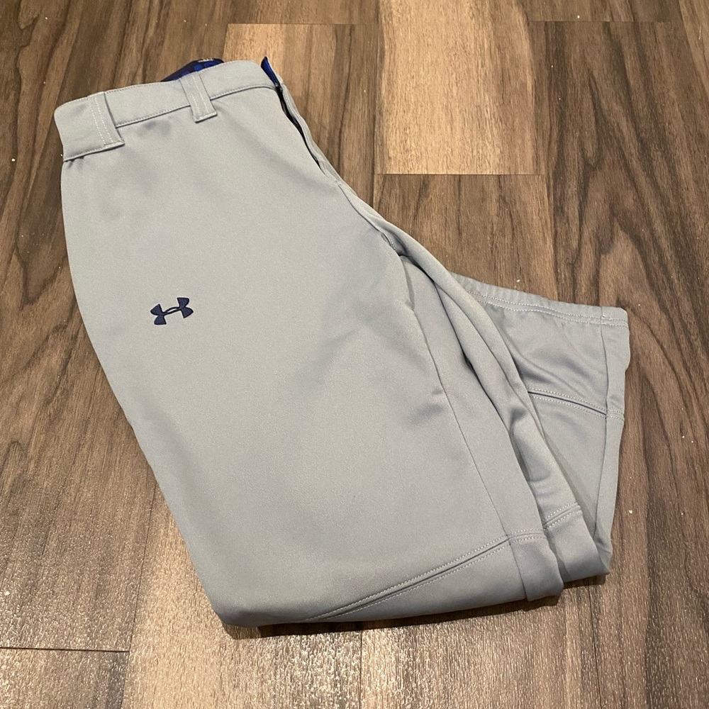 Under Armour Adult Medium Baseball Pants Gray